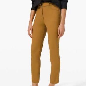 Lululemon City Sleek 5 Pocket  Pant Size 8 Spiced Bronze